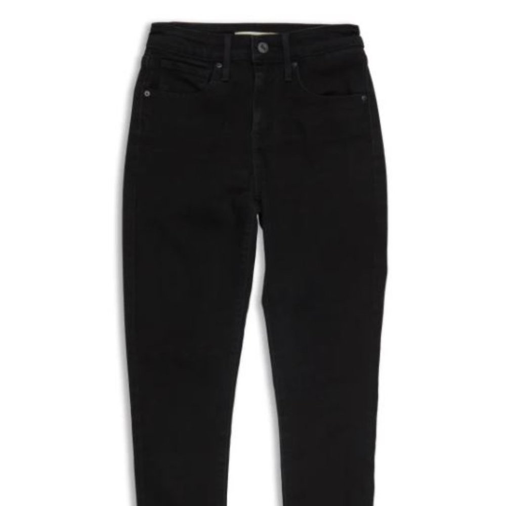 Levi's 721 Black High Rise Skinny Jeans, 30 x 31